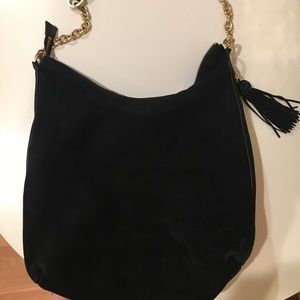 Ann Taylor suede purse.